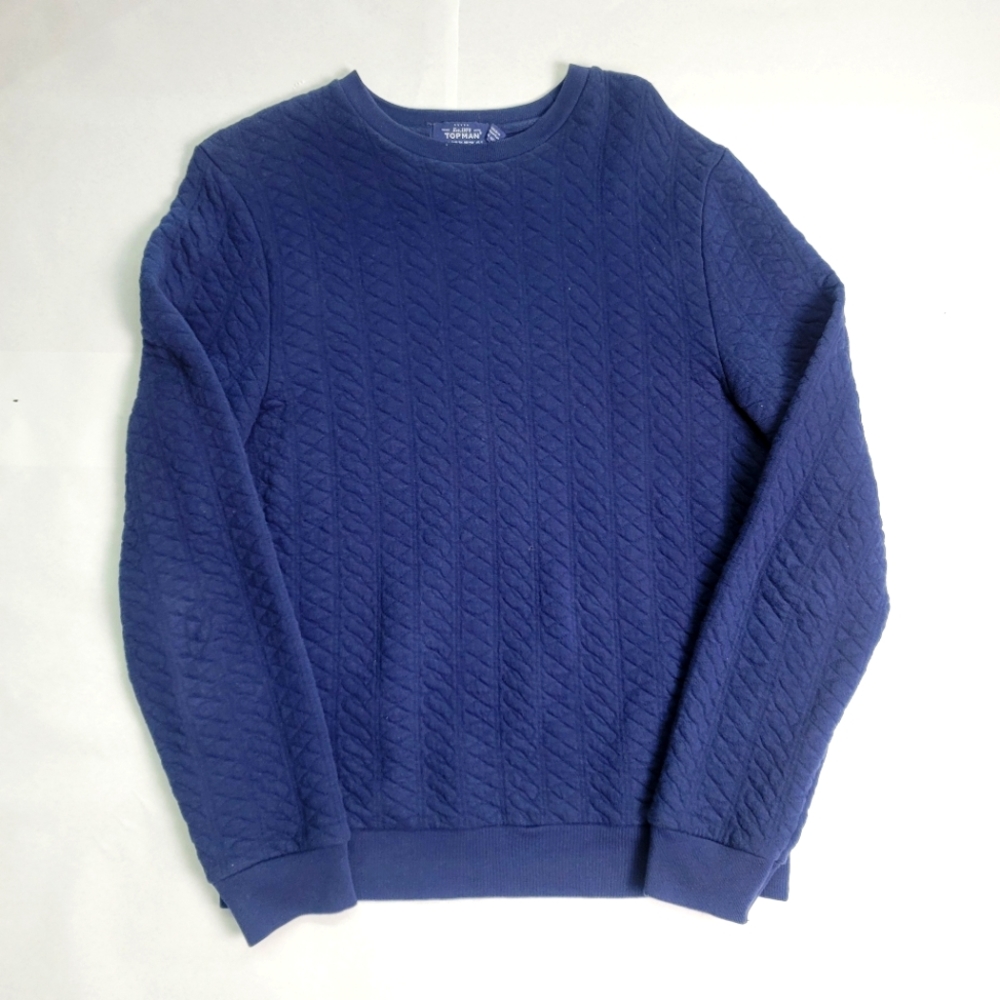 Topman quilt crewneck